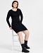 Bar Iii Bodycon Long-Sleeve Mini Dress, Created for Macy's