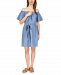 Michael Michael Kors Women's Off-The-Shoulder Mini Dress