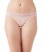 b. tempt'd by Wacoal Women's Well Suited Thong Underwear 979242