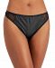 Inc International Concepts Women's Faux Leather & Lace Thong, Created for Macy's