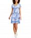Style & Co Women's Tie-Dyed Print Flip-Flop Dress, Created for Macy's
