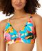 Anne Cole Women's Plumeria Printed Bikini Top Women's Swimsuit