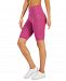 Id Ideology Women's Compression High-Rise 10" Bike Shorts, Created for Macy's