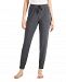 Alfani Heathered Essential Jogger Pants, Created for Macy's