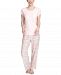 Hanes Super Soft Knit Short-Sleeve Open-Leg Pajama Set