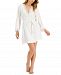 Inc International Concepts Women's Lace Detail Satin Wrap, Created for Macy's