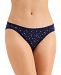Jenni Women's Lace-Trim Thong, Created for Macy's