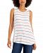Style & Co Printed Swing Tank Top, Created for Macy's