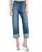 Inc International Concepts Women's High Rise Embellished Crop Wide Leg-Jeans, Created for Macy's
