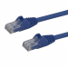 Startech CAT6 Molded Gigabit Patch Cable, 6 Foot 1.8 m , 650 MHZ, Blue