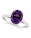 Amethyst (2-1/3 ct. t. w. ) Ring in Sterling Silver. Also Available in Citrine (2-5/8 ct. t. w. ) and London Blue Topaz (3 ct. t. w. )