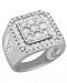 Men's Diamond Cluster Ring (3 ct. t. w. ) in 10k Gold and White Gold