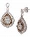 Le Vian Nude Diamonds & Chocolate Diamonds Fancy Drop Earrings (2-1/2 ct. t. w. ) in 14k Rose, Yellow or White Gold