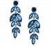 Garnet Vine Drop Earrings (7 ct. t. w. ) in Sterling Silver (Also Available In Peridot, Blue Topaz, Amethyst, and Multi Gemstone)
