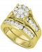 Diamond Bridal Set (2 ct. t. w. ) in 14k White or Yellow Gold