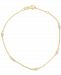 Diamond Bezel Chain Link Bracelet (1/6 ct. t. w. ) in 14k White or Yellow Gold