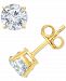 Diamond Solitaire Stud Earrings (3/4 ct. t. w. ) in 14k White or Yellow Gold
