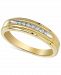Men's Diamond Band (1/10 ct. t. w. ) in 10k Yellow Gold or 10k White Gold