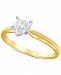 Diamond Heart-Cut Solitaire Engagement Ring (1 ct. t. w. ) in 14k White or Yellow Gold