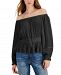 Inc International Concepts Women's Metallic-Detail Top, Created for Macy's