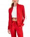 Id Ideology Women's Zip Striped-Sleeve Track Jacket, Created for Macy's
