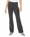 Id Ideology Women's Essentials Flex Stretch Bootcut Yoga Full Length Pants, Created for Macy's
