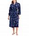 Charter Club Women's Brushed Knit Cotton Robe, Created for Macy's