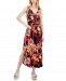 Willow Drive Floral-Print Sleeveless Maxi Dress