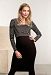Boob Design Maternity dress / Nursing dress Simone 50/50 - Stripe Cassis/Off White / L