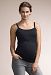 Boob Design Maternity singlet / Nursing singlet Ruched - Black - Black / XS