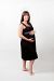 Dressed to Deliver Urbana 3-in-1 Birthing Gown - All Black - M