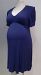 Hatch Maternity purple short sleeve dress - M