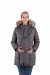 Modern Eternity LEXIE 3-in-1 Fur Trimmed Hood Maternity Puffer Coat Grey - L