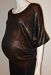 Thyme Maternity scoop neck copper sweater - S