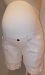 Thyme Maternity white full belly panel jean shorts - XL