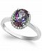 Pink Topaz (2 ct. t. w. ) and Diamond Accent Ring in 14k White Gold (Also in Mystic Topaz)