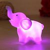 Kyz Kuv 7 Colors Baby Changing Elephant LED Night Light Battery Party Decor