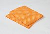 Bacati Pin Dots Crib Fitted Sheet, Orange