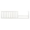 Evolur Convertible Crib Toddler Guard Rail in White, 7 Pound