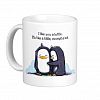I Like You a Lottle Penguins - Mug
