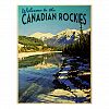 Canadian Rockies Postcard
