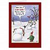 Funny Christmas Cards: Size Matters Card