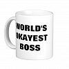 World's Okayest Boss! Coffee Mug