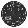 Maths Mathematical Equations Lover Black Clock