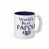 World's Best Papou Mug - for your greek grandpa!