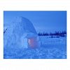 NA, Canada, Manitoba, Churchill. Arctic igloo Postcard
