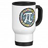 Pi Day Pi Symbols Travel Mug