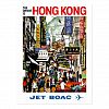 BOAC - Hong Kong Postcard