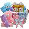Art of Appreciation Gift Baskets Double The Fun New Baby Gift Basket, Twin Girl and Boy