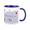 World's Best Nan Gift Illustrated & Colourful Mug